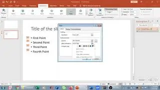 PowerPoint Useful Bullet Points Animation