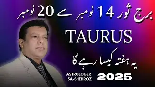 Taurus Weekly Horoscope in Urdu | 14 To 20 November 2025
