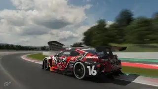 GT7 - Wild Quali Lap in Lexus RC F GT'17! 🔥Powerslides Galore at Circuit de Barcelona! 💨#gt7