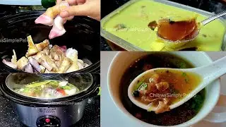 Collagen-Rich Goat Feet Bone Broth (Paya Soup)|Gut-Healing Keto & Paleo Superfood 🍲✨#BoneBroth #keto
