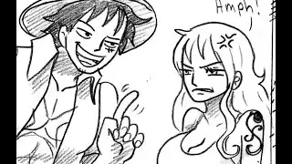 La familia de Luffy y Nami - Capítulo 29 - Cuidado capitán! No haga enojar a Nami!