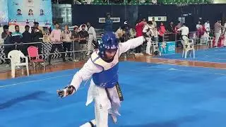 Senior national 58kg क्वार्टर फाइनल#malik #taekwondo #viral #india #hydrabad 