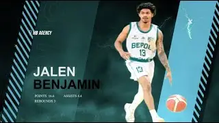 Jalen Benjamin - SBB Wolmirstedt/BC Beroe, midseason highlights