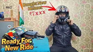 Bought New LS2 Helmet 🔥 Worth ₹7xxxx | Ready For Himachal Ride | LS2 FF320 STREAM 11