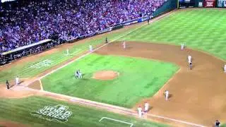 MIKE NAPOLI TWO RUN DOUBLE BOTTOM 8TH WORLD SERIES GAME 5