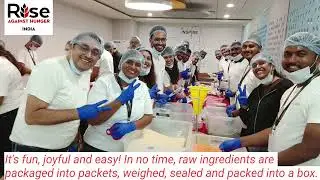 The Rise Against Hunger India Volunteering Experience 