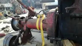 MF 30 Combine Engine change to 1.9 Diesel from VW