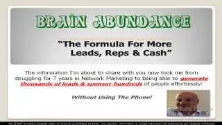 The Brain Abundance Fast Track Formula For Success