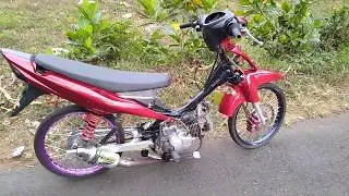 Edan jupiter 116cc cuma pake noken as racing gas mumbul mumbul