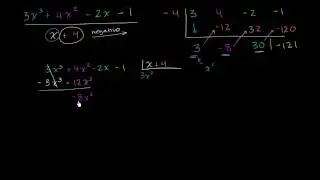 Por que &eacute; que a Regra de Ruffini funciona - Khan Academy em portugu&ecirc;s (10&ordm; ano)