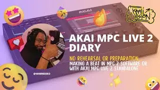 DAW Diary: Sampling Mario Kart 64 to make a UK Garage Grime beat with AKAI MPC 3 and MPC Live