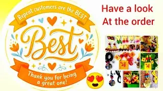 Repeat Customers are the BEST | Terracotta earrings | Fabric jewellery