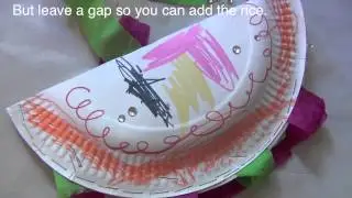 How to make a paper plate shaker