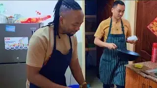 WE ARE IN CHINA 🇨🇳! COOKING  SNAKE 🐍 AND BABY FROG 🐸 THE CHINESE WAY , UNEXPECTED BUT 😋 