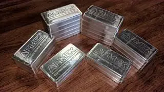 10 oz Ampex Stackable Silver Bars - Unboxing