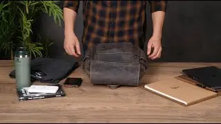 Yukon Bags - Napa Large Leather Backpack in Chestnut