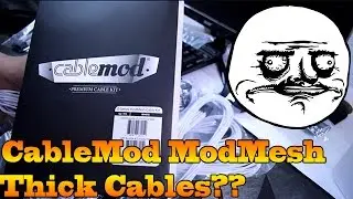 ModMesh CableMod Thick cables?? Me Gusta EVGA PSU G2 P2 White