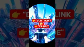 🙅3D VR Roller Coaster Ride 😱 #song #entertainment #shortvideos 🔥