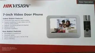 Hikvision Video Door Phone Installation