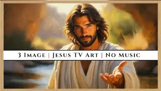 Jesus 4K Framed TV Art | Christian Art Wallpaper| Screensaver | No Music | 2 Hours
