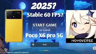 Poco x6 pro 5G in 2025?? Can it really handle genshin, playable? Worth it?