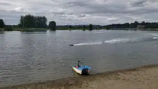 RC Scale Hydroplane Race 1/8 Scale Nitro - Apple Cup 1st Conny