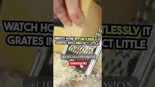Freeze Cheese for Effortless Grating!  #lifehaxplosion  #reallifehacks #food #cheese #shorts