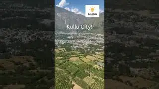 Amazing Aerial views of Himachal Pradesh & Kullu City #himachal #kullu #datashots