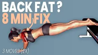 Bye Bye Bra Bulge! 8 Min Upper Body Fix (No Weights)
