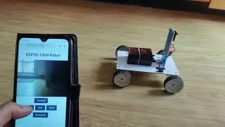 ESP32 CAM based wireless robot with video access for surveillance