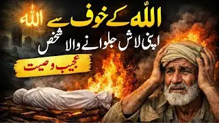 True Islamic Story | Allah Ke Khauf Se Maghfirat | Real Hadith Based Incident