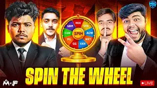 SPIN THE WHEEL 😱 MAC INDIA CUP🥂 - ITSMIKEYT #freefirelive