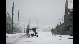 Snow threatens travel disruption as temperatures drop in UK