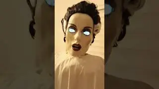 Home Depot Bride of Frankenstein Animatronic Halloween 2025 #halloween #halloweendecor #horror
