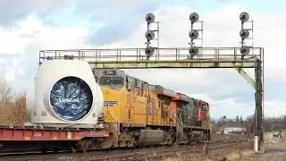 Windmill Train! CN L388 - 2270E at Paris Junction - November 23, 2025