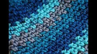 Crochet Linen (Moss/Granite) Stitch Tutorial