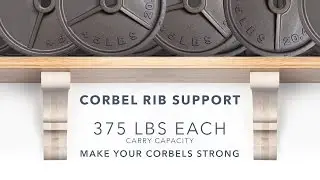 HOW-TO: Install the STRONGEST Wood Corbel System