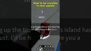 New invisible glitch in Blox Fruits