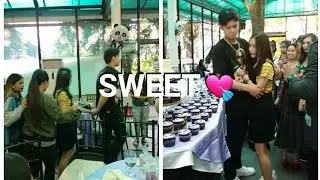 Kyle Echarri and Francine Diaz Sweet Moments sa kanilang Party (KYCINE)