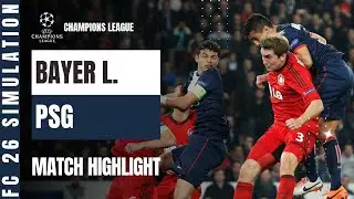 BAYER LEVERKUSEN vs PSG | Champions League | EA Sports FC 26 Simulation &ndash; MatchPredict FC