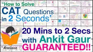CAT Question CAT 2008 & 2002 | AnkGanit CAT Preparation (Language English, Explanation Hindi)
