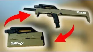Винтовка трансформер FMG9 детская с пульками Игрушечное оружие от AutoGun