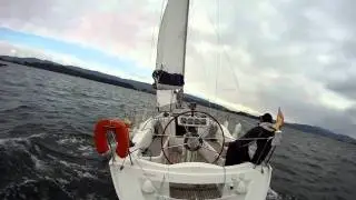Test Gopro cam Ria de Arosa