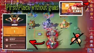 Last war : First place on  Blood Night Hunter without using gems / Vip 18 - Prison Mike  #701