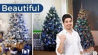 Blue Christmas Tree Decorating Ideas - 2024 Christmas Trends
