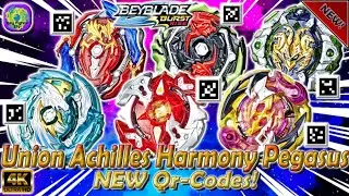NEW 6 QR-CODES Beyblade Burst RISE - Bey Fights