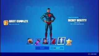 How to Complete All *SUPERMAN* Quests in Fortnite - All Superman Quests Guide