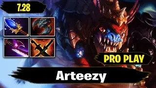 Slark 7.28 Pro Gameplay by EG.Arteezy | IMMORTAL Rank Dota 2 7.28 Gameplay