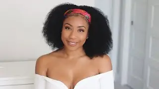 SUPER REALISTIC Coily Headband Wig | HerGivenHair