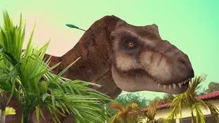 T Rex Chase Part 2   Jurassic Park Fan Made Short Film   Dinosaur Video   Ms Sandy